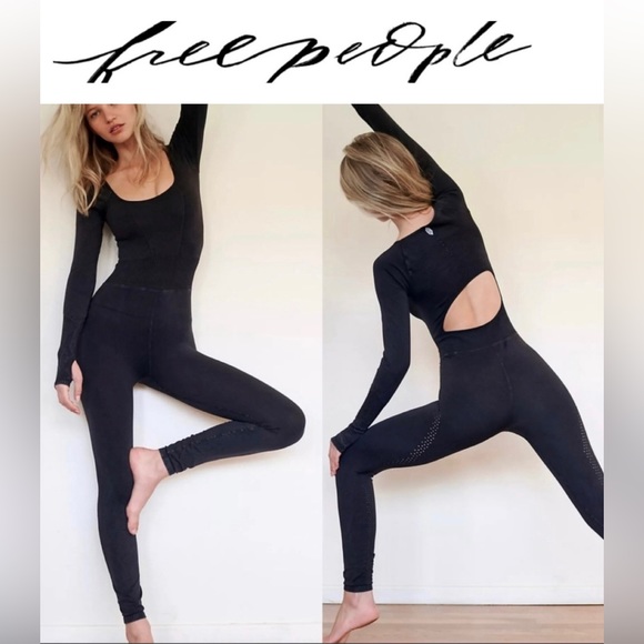 Free People Pants - Free People Good Karma Long Sleeves Onesie Size M/L NEW